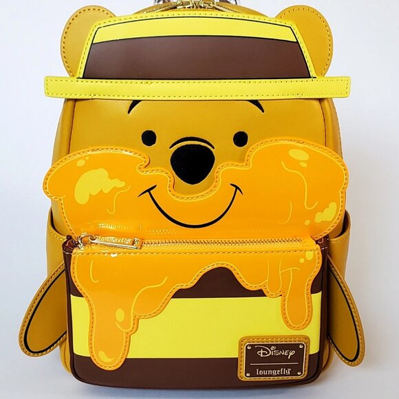 Loungefly Disney Winnie The Pooh Dapper Mini Backpack & Wallet NWT​​ - Picture 2 of 10